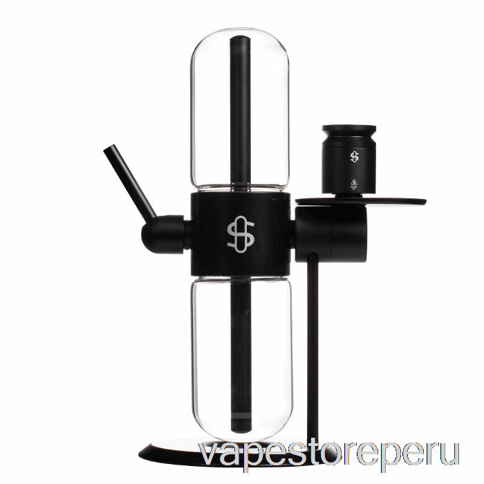 Vape Desechable Stundenglass Vidrio Gravedad Infusor Negro